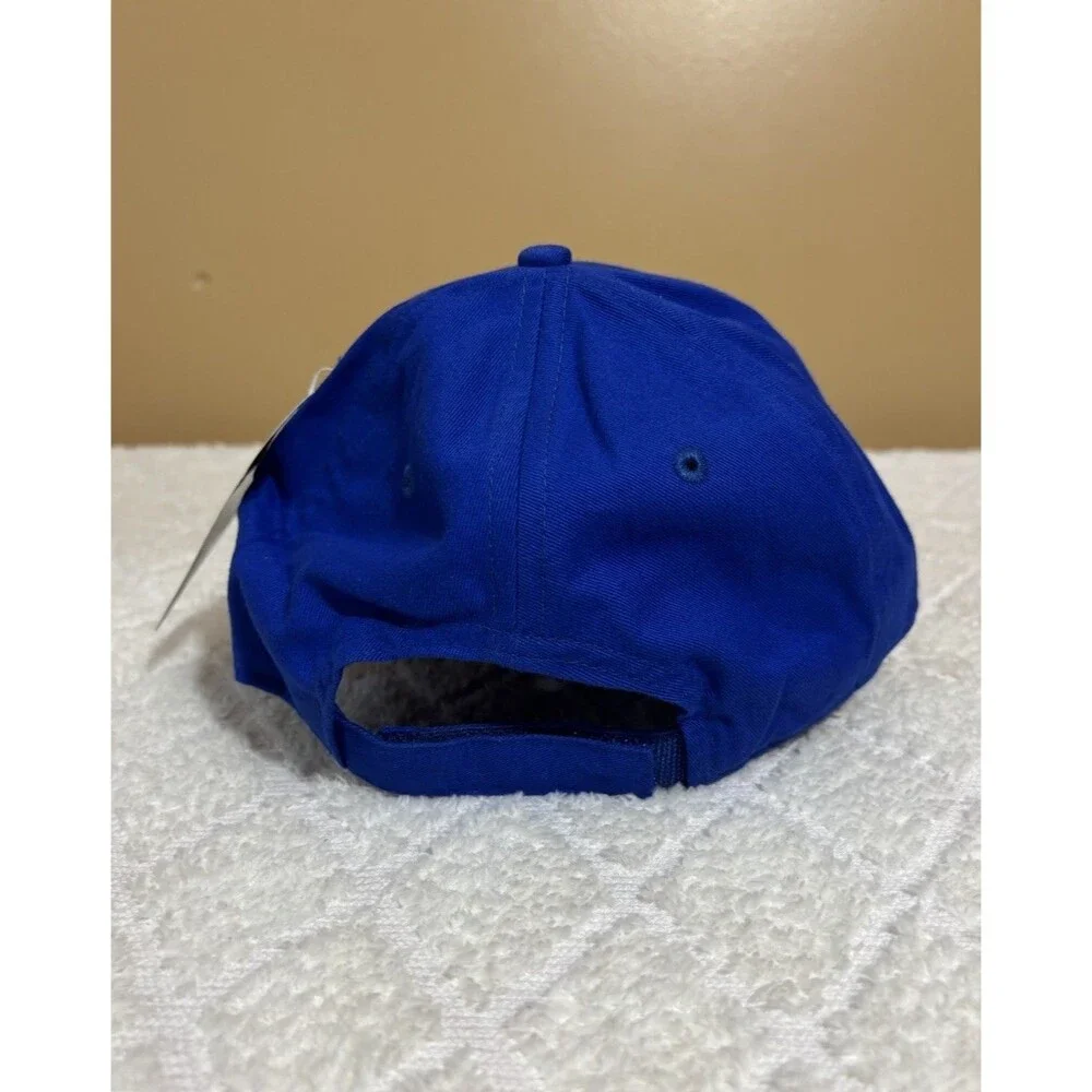 New Vintage Kentucky Derby 2008 Horse Racing Embroidered Adjustable Blue Hat